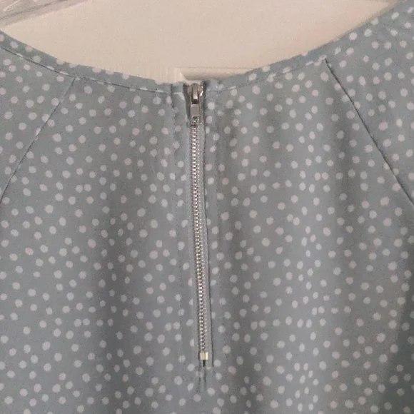 EUC✨ PAPERMOON XL mint/light blue Coraley 3/4 Tie Sleeve Blouse from Stitchfix - Picture 12 of 17